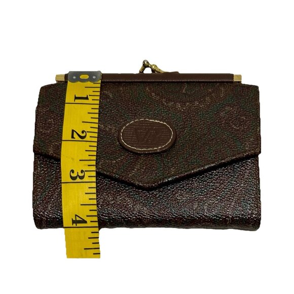 BAG BAZAAR Bi-fold Brown Multi-Color Wallet Coin Purse - Picture 12 of 12